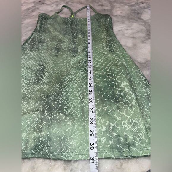 EVCR Kelly Jade Snake Skin Racerback Tennis Bodysuit Dress. Size Small - Picture 10 of 12